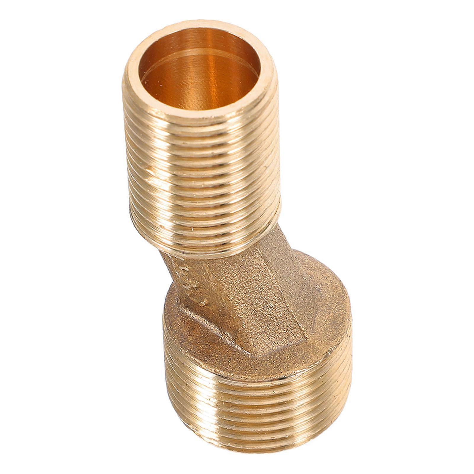 Faucet Elbow Angled Curved Foot Adapter Copper Eccentric Screw Bathtub Faucet Installation Variable Diameter 1Pcs