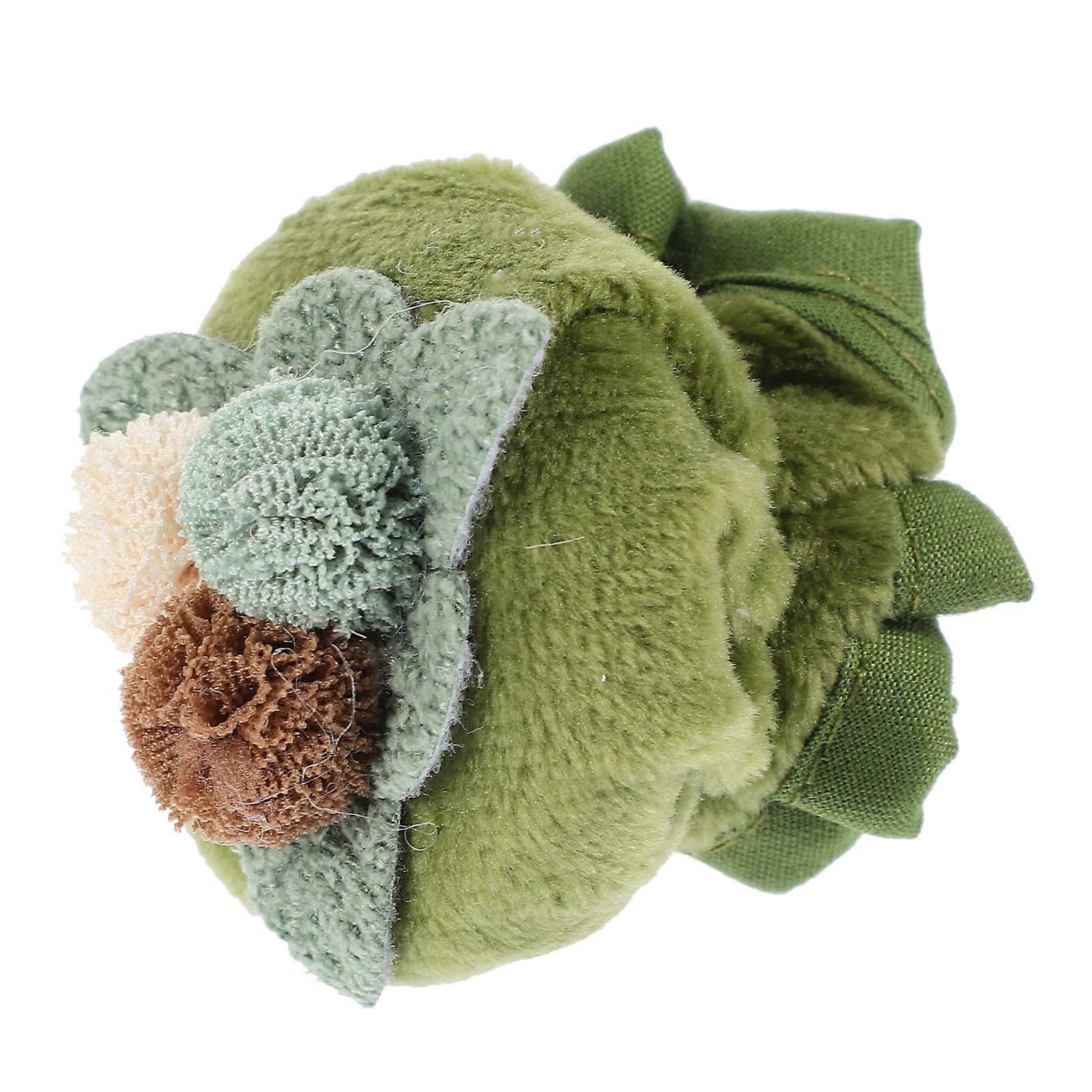 Fabric Door Knob Cover for Round Drawer Protector with Flower Design Fits Most Standard Knobs