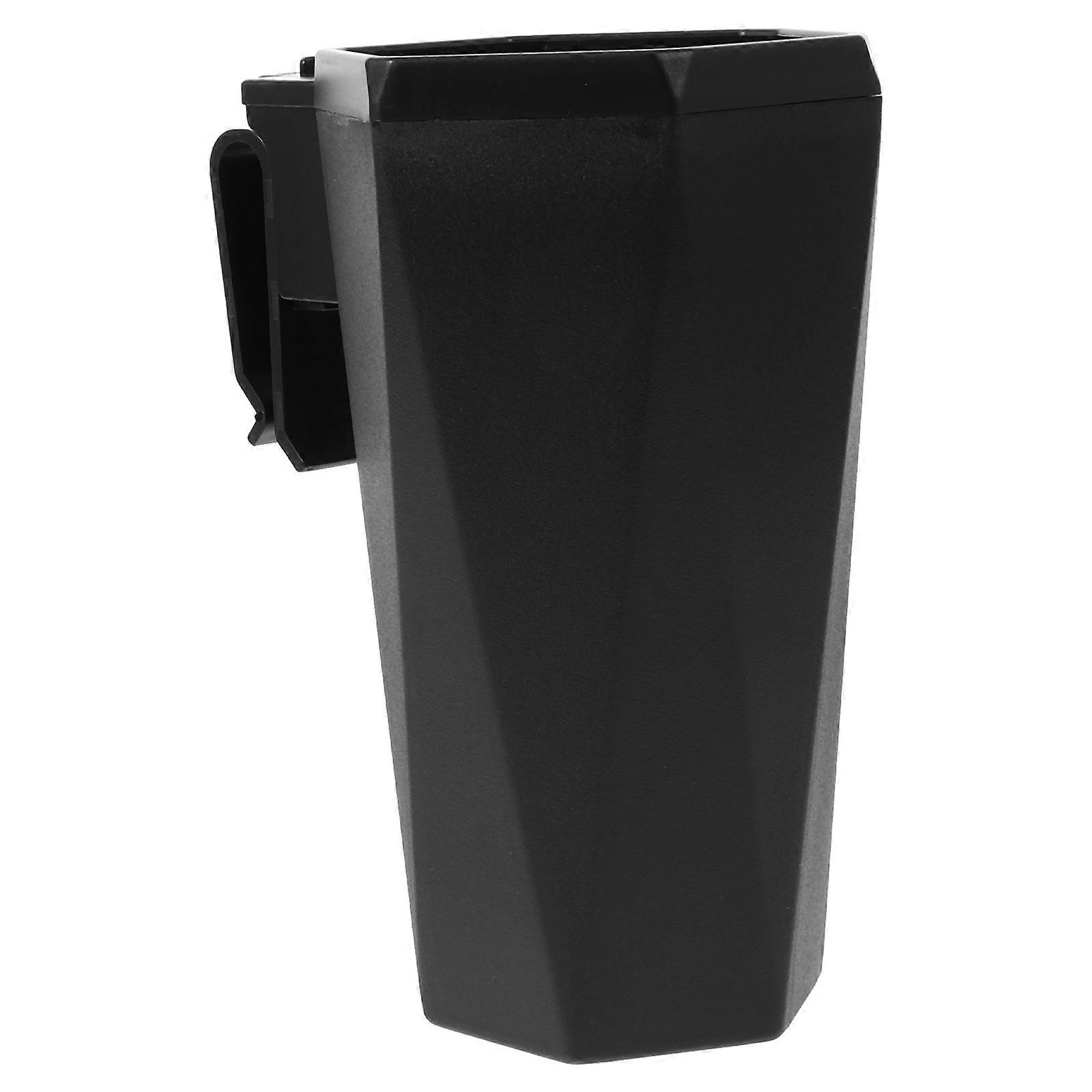 Car Rear Seat Trash Bin Portable Auto Garbage Container Car Use Rectangular Shape Easy Access Plastic 1Pack