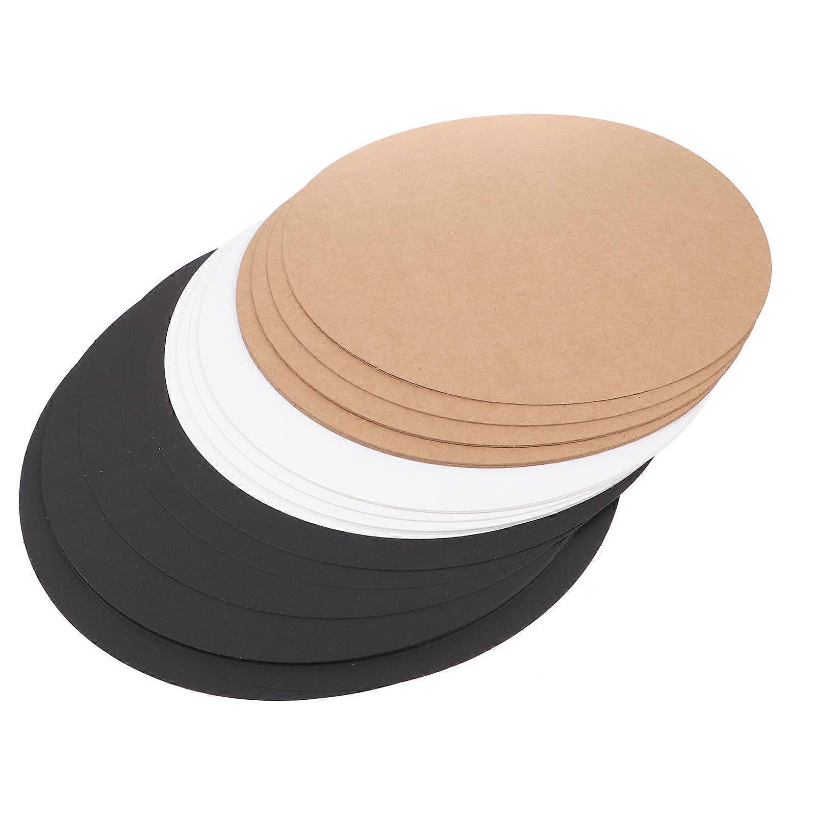 60Pcs Round Painting Cardboard For Artists And Students Offering Paper Design With Lightweight Portability