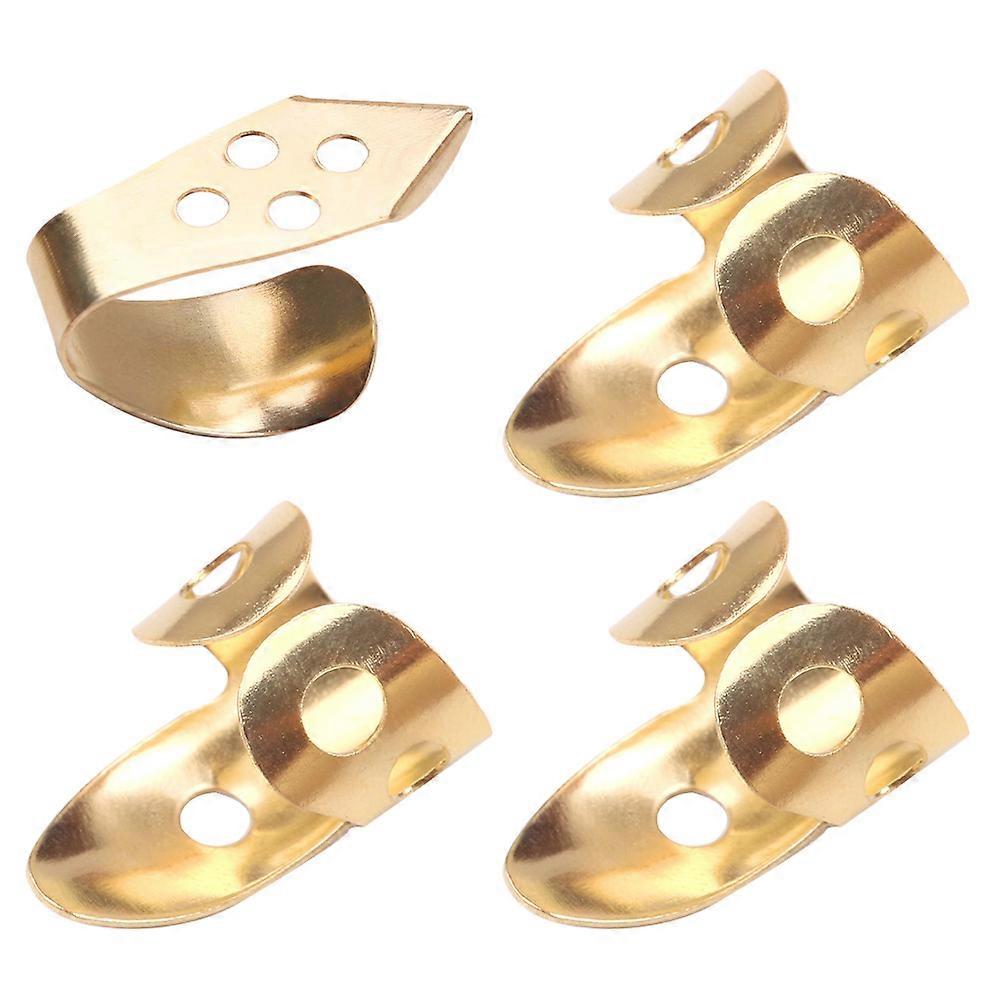 Adjustable Thumb Picks for Guitar, Banjo & Ukulele – Durable, Wear Resistant Plectrums for Enhanced Control and Comfort