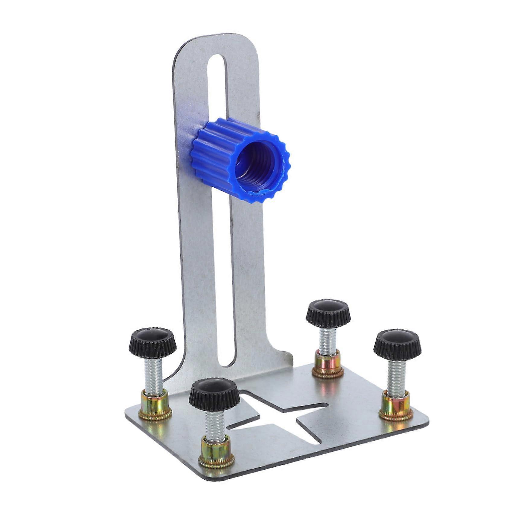 Wallmounted spirit level holder, adjustable, portable, compact, lightweight, easy installation.