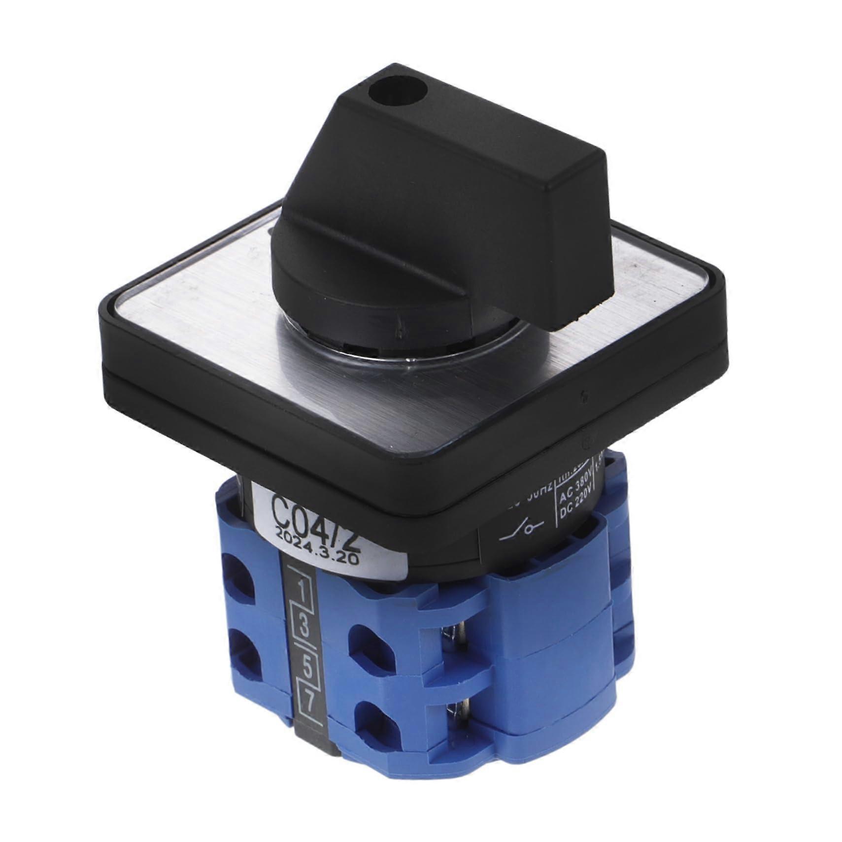 2-Position Switch With 8 Terminals For Power Transmission In Electrical Systems For Industrial Control