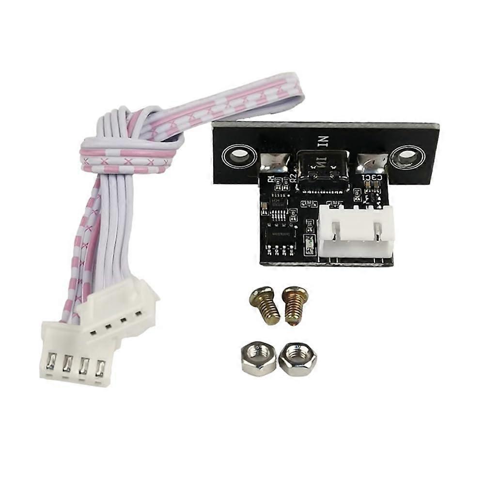 USB Isolated TTL USB-C UART Module 3.3V Serial Port with Download Line Industrial Upgrade and Accessories