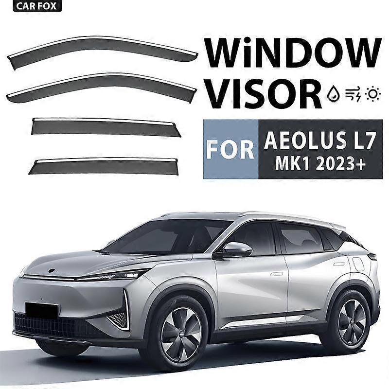 ينطبق على DongFeng Aeolus L7 2023+ نافذة السيارة قناع مظلة الملاجئ الزجاج الأمامي النافذة الجانبية المطر الشمس الظل اكسسوارات السيارات