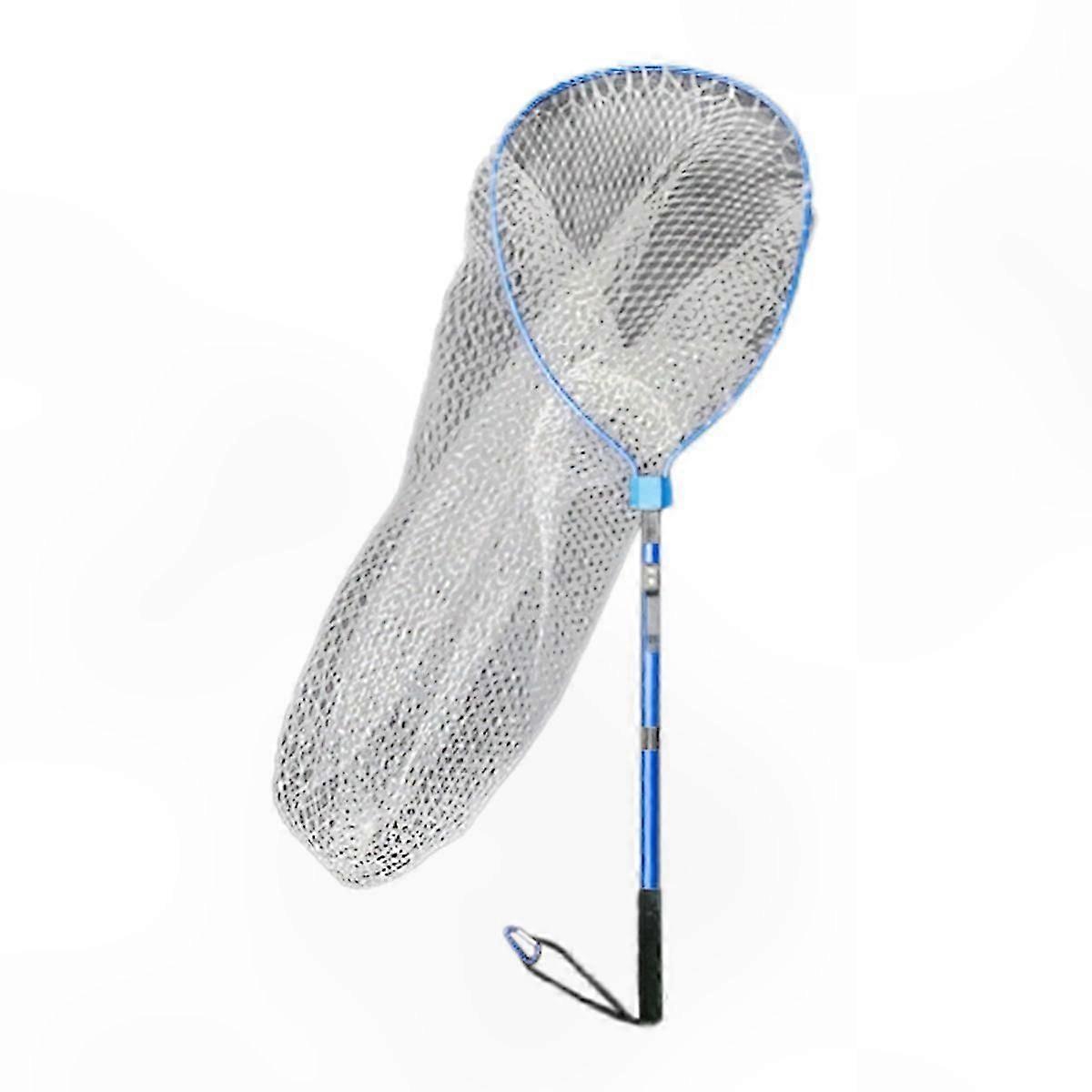 شبكة صيد تلسكوبية بتصميم قابل للطي وحقيبة شبكية متينة للصيادين