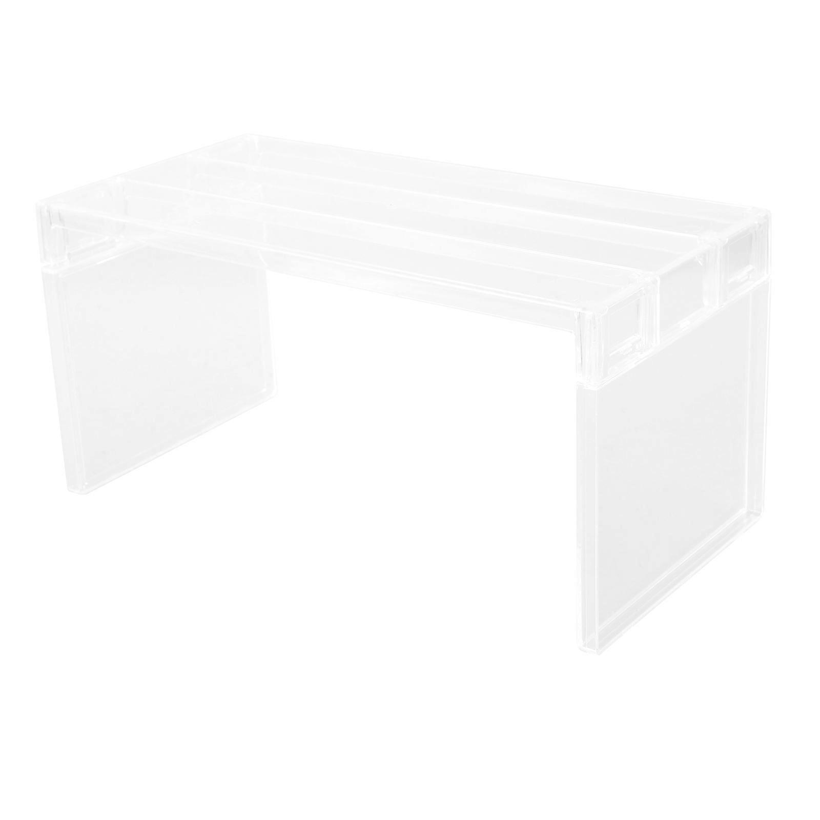 Transparent Acrylic Freezer Divider Shelf Organizer, Replaceable Fridge Separator for Kitchen Storage, Stable Partition Rack for Drinks, Bread,
