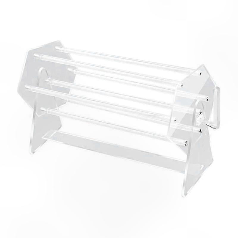 Acrylic Rotating Hair Accessory Organizer with 360 Degree Spin for Clips and Headbands Display Stand Storage Solution