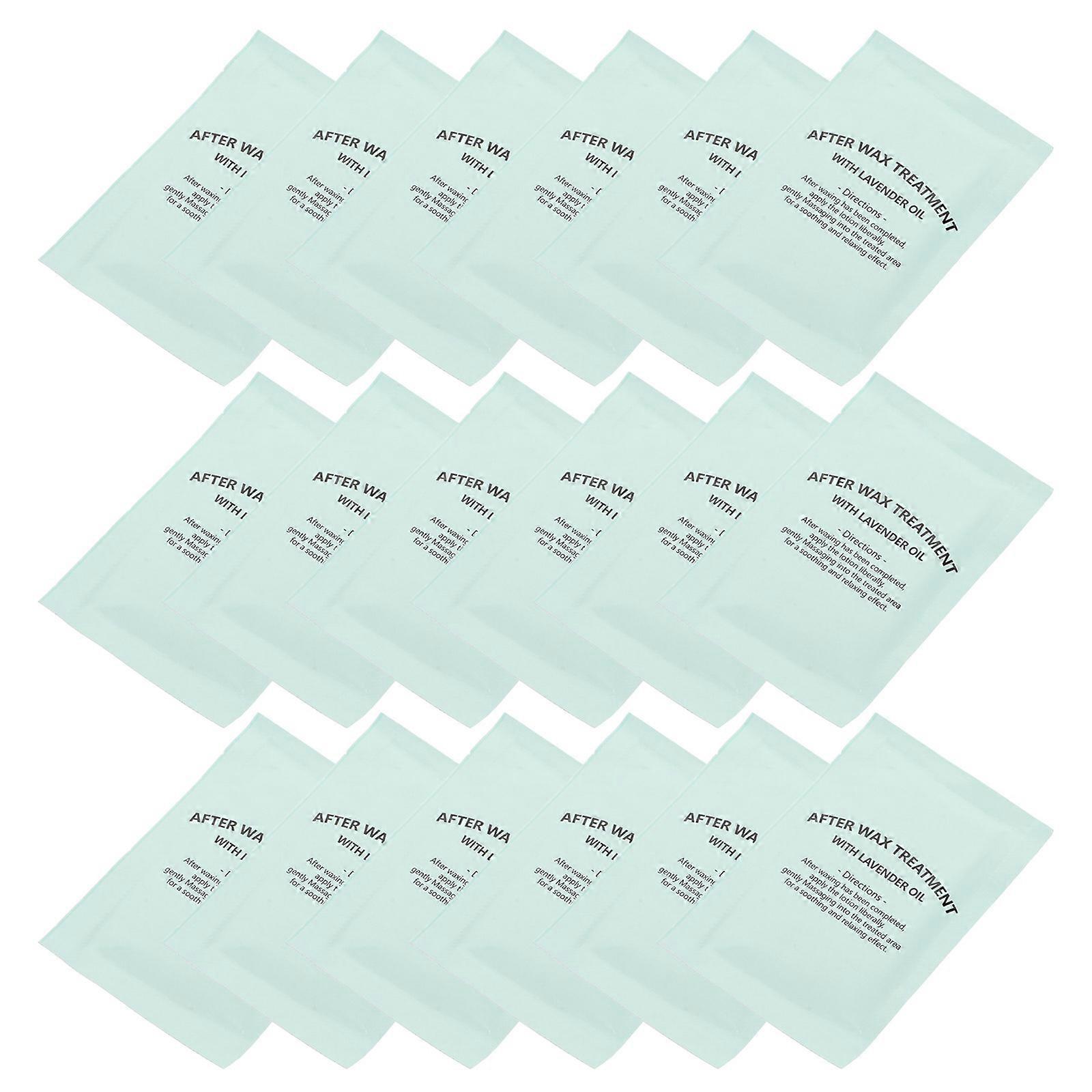 20 Pack Wax Remover Wipes for Post Wax Calming, Redness Reduction, and Gentle Skin Cleansing After Hair Removal – Suitable for All Skin Types