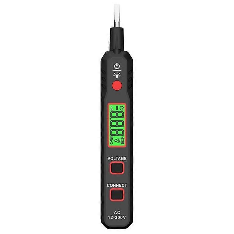 LCD Digital Display Sound and Light Alarm Test Pen