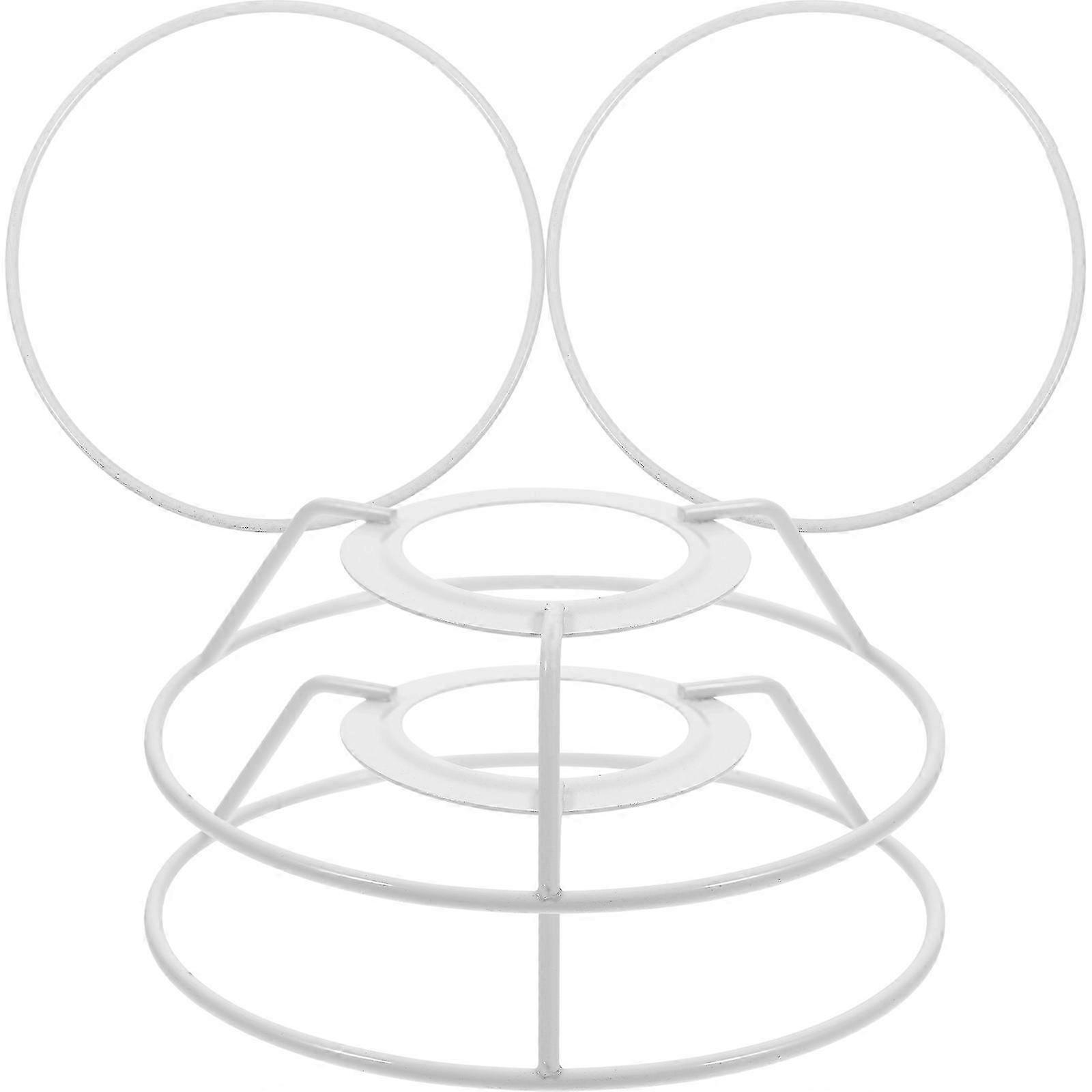 2 sets of Lamp Shade Rings Lampshade Holder Frame Lampshade Support Ring Accessory 2025