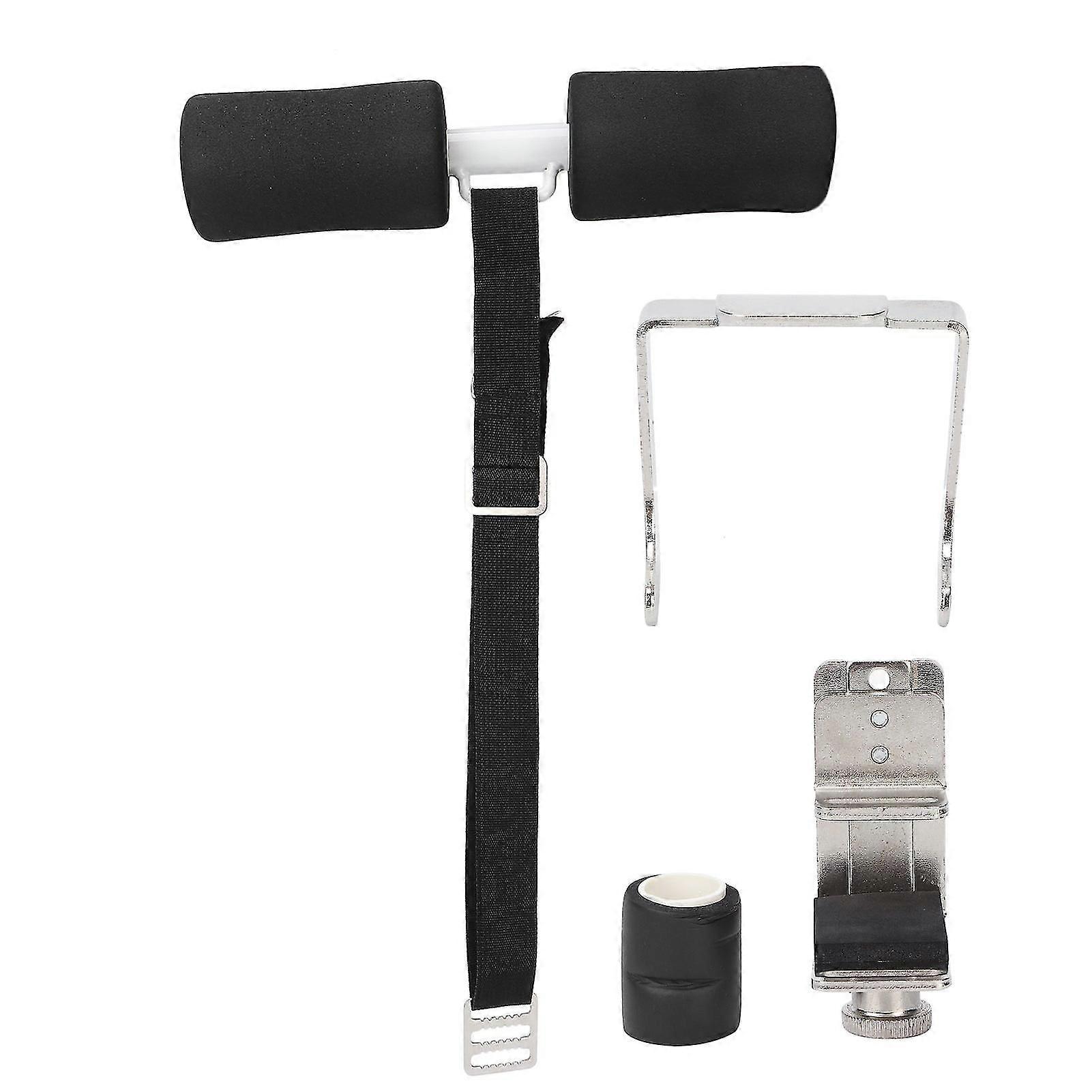 Foot Holder For Home Exercise Thin Arms 4 Fixing Ways Widely Application Convenient To Storage Sit Up Assistant For Exercising  hk