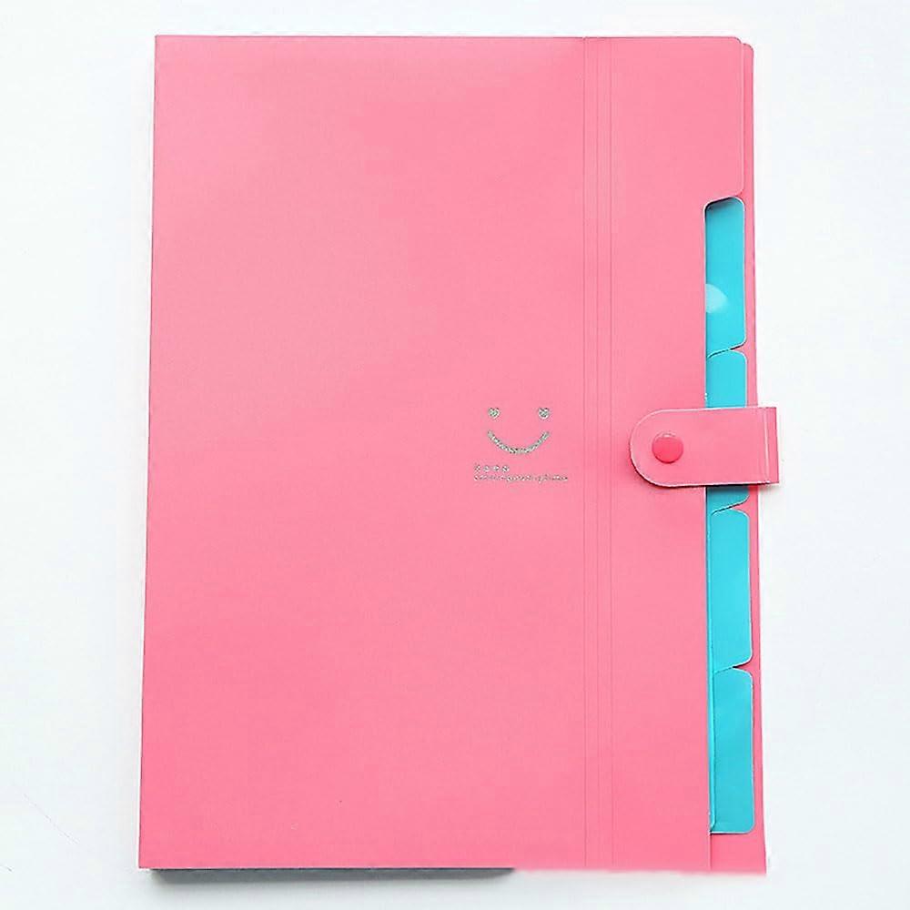 Red A4 File Folder, A4 Document Organizer, File Folder Holder