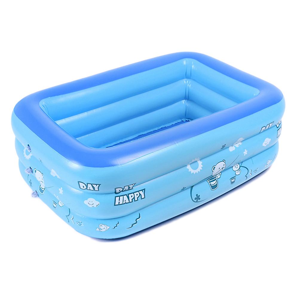 Pvc מלבני מלבני מתנפח תינוק בריכת שחייה בית חצר גן ילדים בריכת שחייה