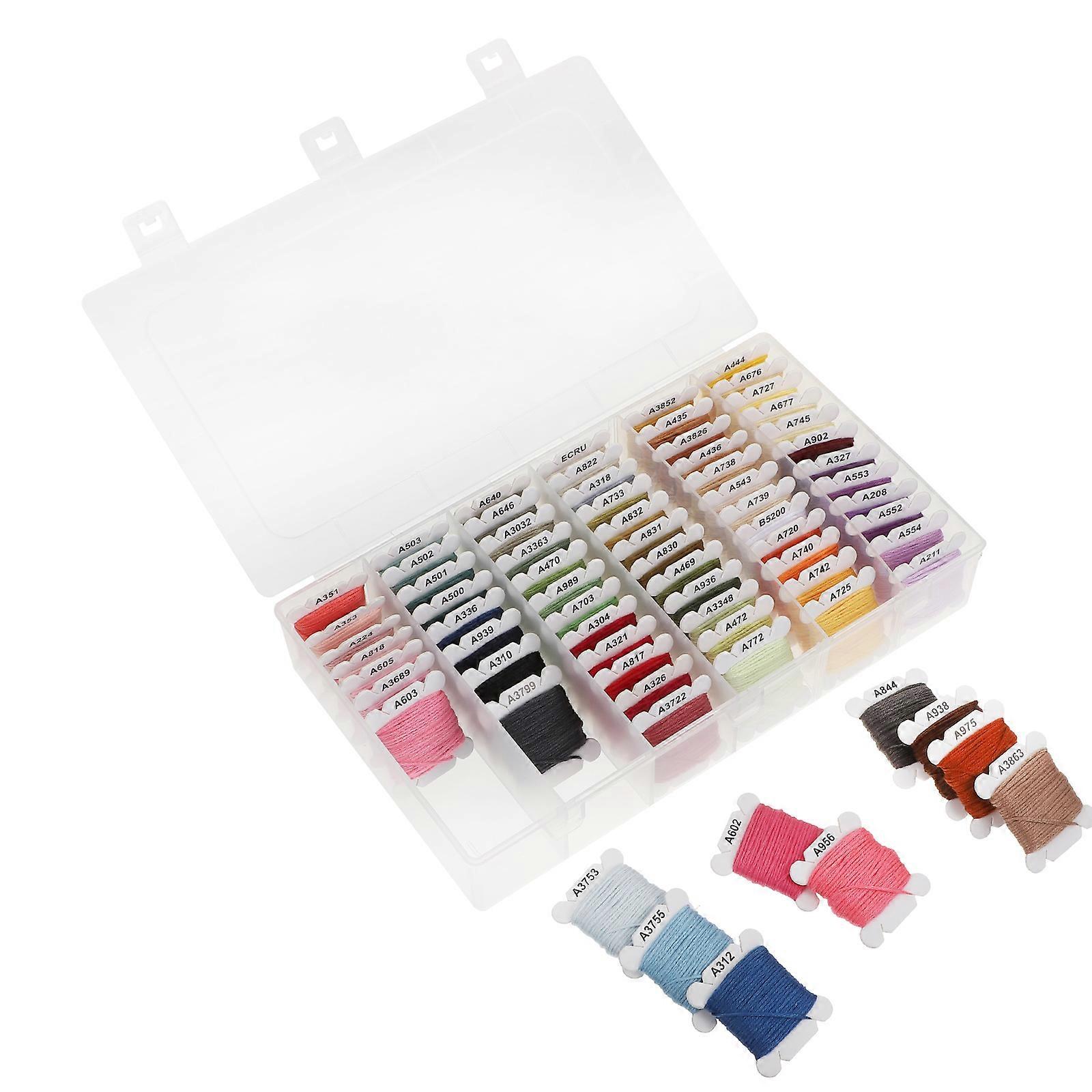 Sewing Accessories And Supplies 1 Set Of Polyester Embroidery Thread For Various Occasions Like Crafts And Decorating Tasks