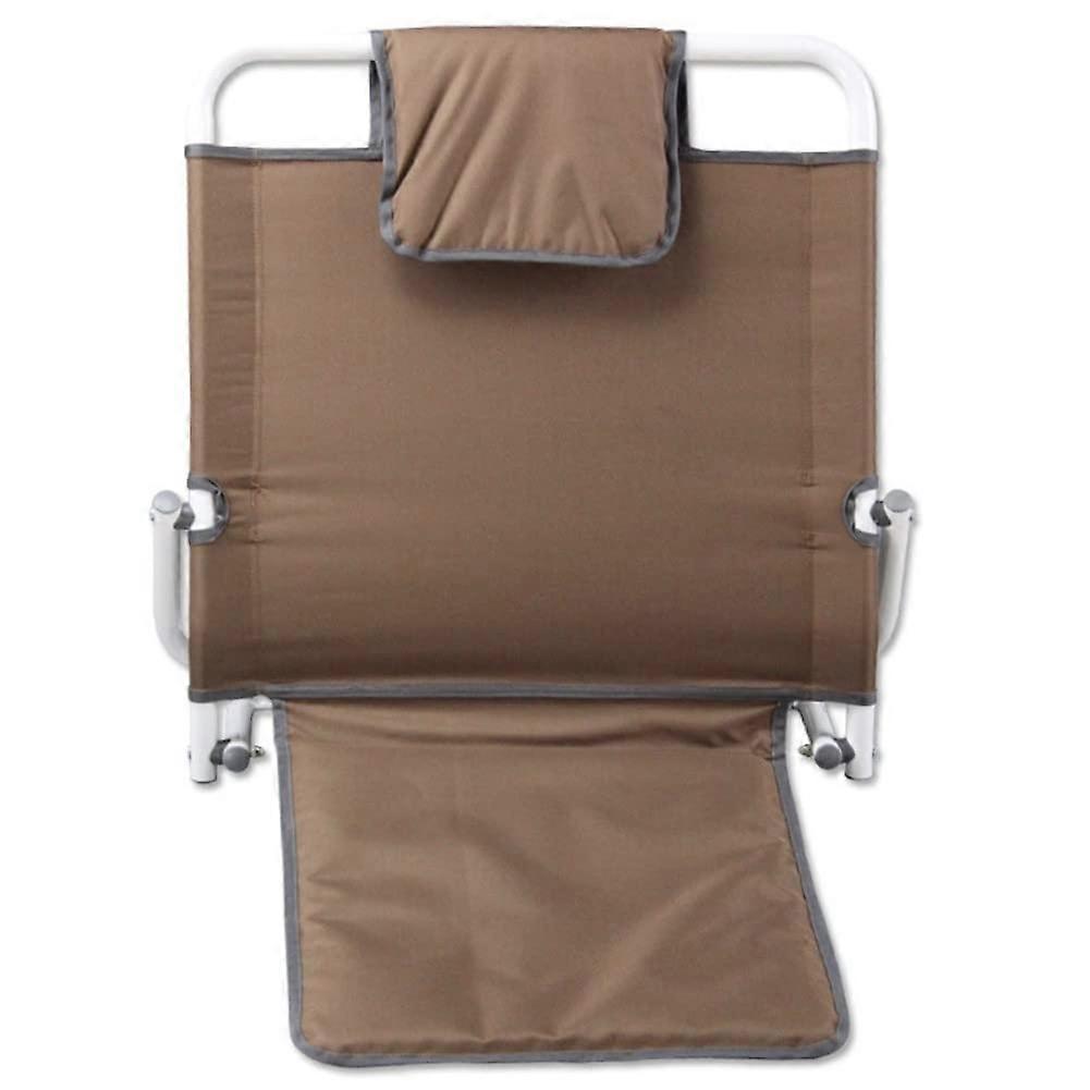 Kissen lifter, bed backrest support, multifunctional, semireclining support, foldable, for tent rest, reading, surgical recovery (brown2) Ref: 1861