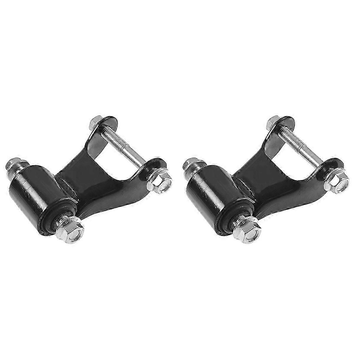 2Pcs Leaf Spring Rearward Shackle Bracket Kit for 1500 722-029