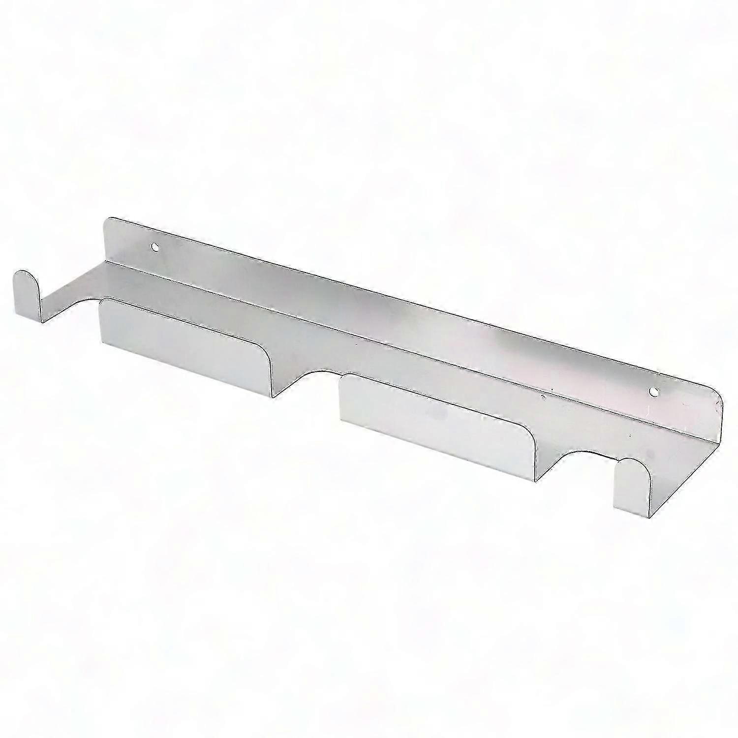 رف جداري على شكل مجرفة بيتزا مصنوع من الفولاذ المقاوم للصدأ المصقول، رف تقشير البيتزا مثبت على الحائط، حامل بيتزا شديد التحمل