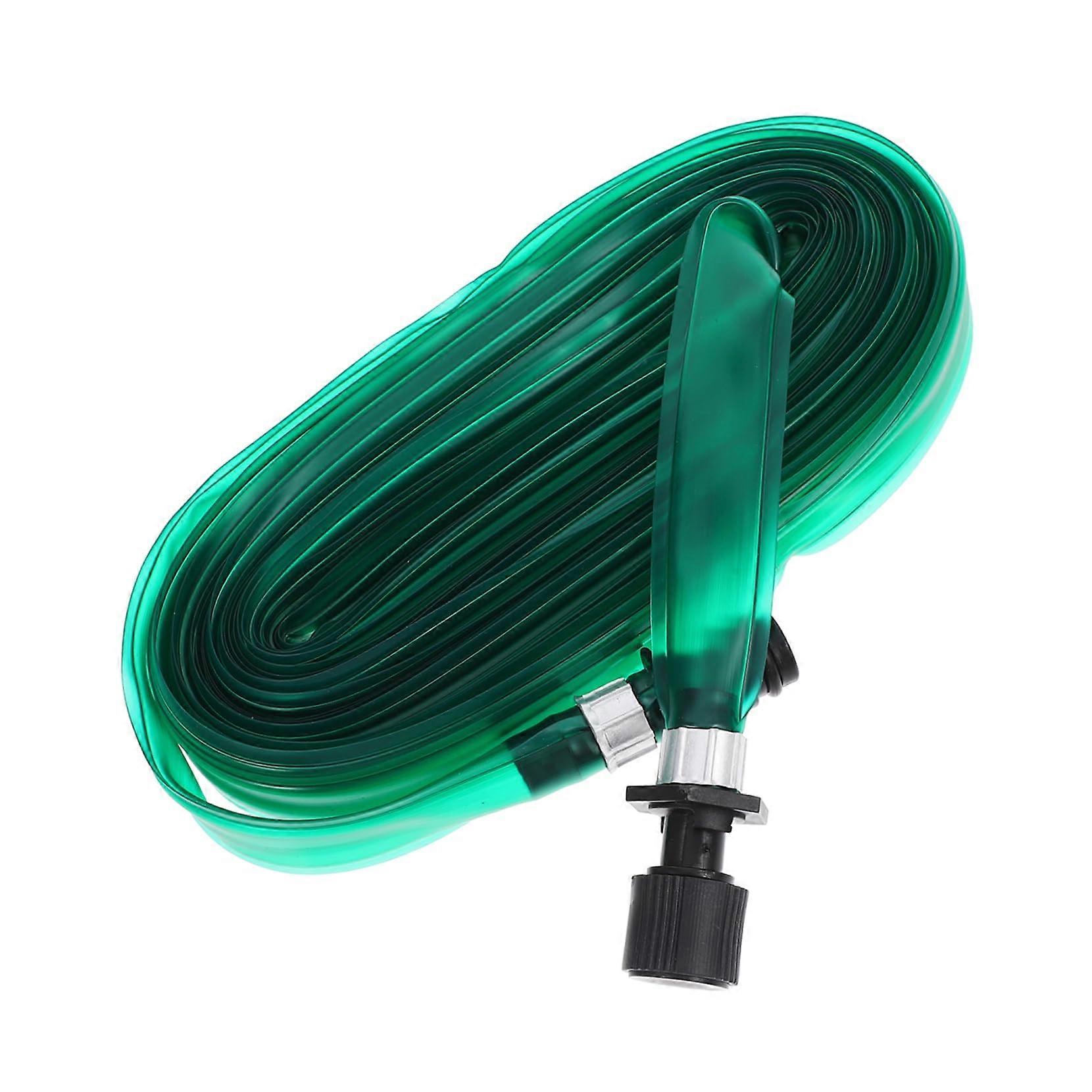 Garden Hose with Flexible Flat Design for Efficient Watering, Self-Watering Vegetable Beds, Standard Connector Compatibility