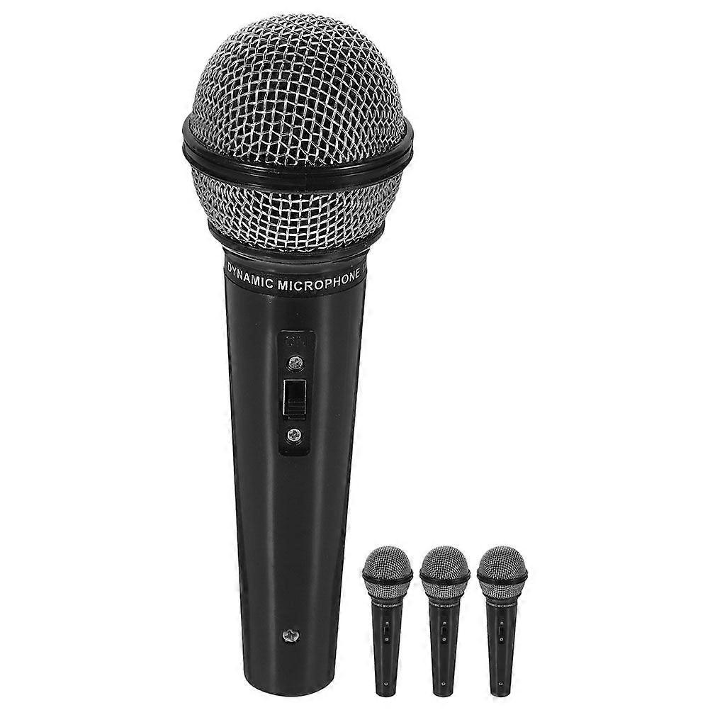 4Pcs Interesting Microphone Toys Interactive Microphone Props Funny Kids Microphones