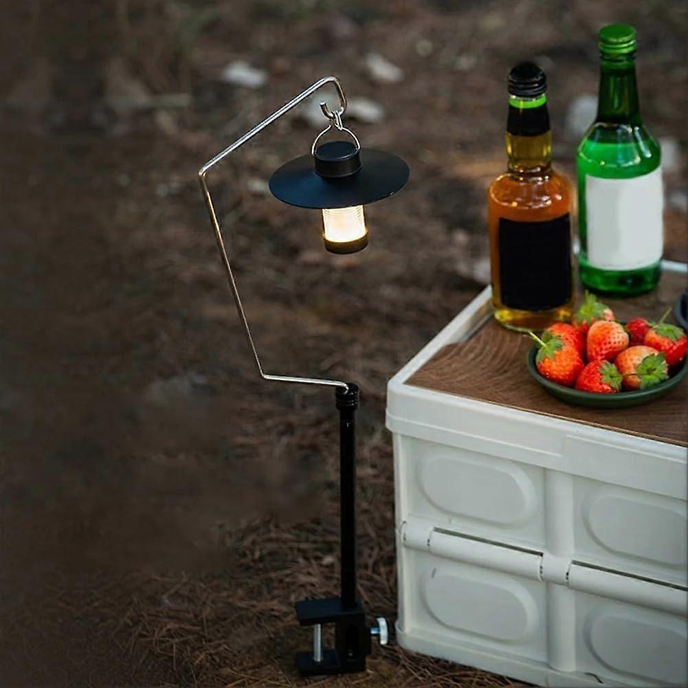 Aerospace Grade Aluminum Camping Light Stand with Adjustable Height and Angles (B)