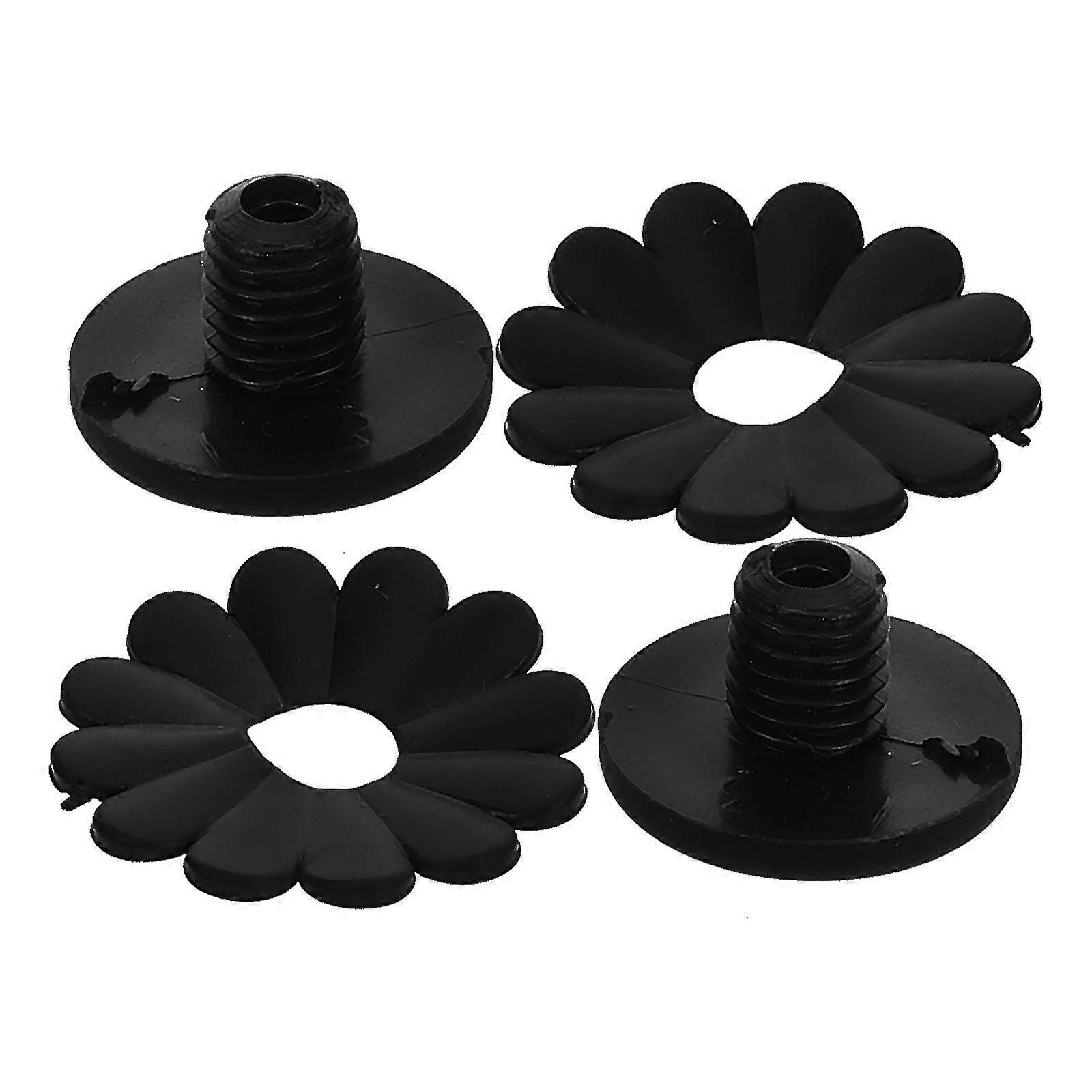 2 Sets Pole Umbrella Tips Convenient 8mm Umbrella Plastic Tip Replacement Covers