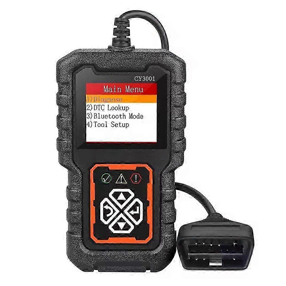 Engine Battery O2 Sensor EOBD OBD2 Scanner CY3001 OBD2 Code Reader Car Diagnostic Tools Fault Code Digital Display