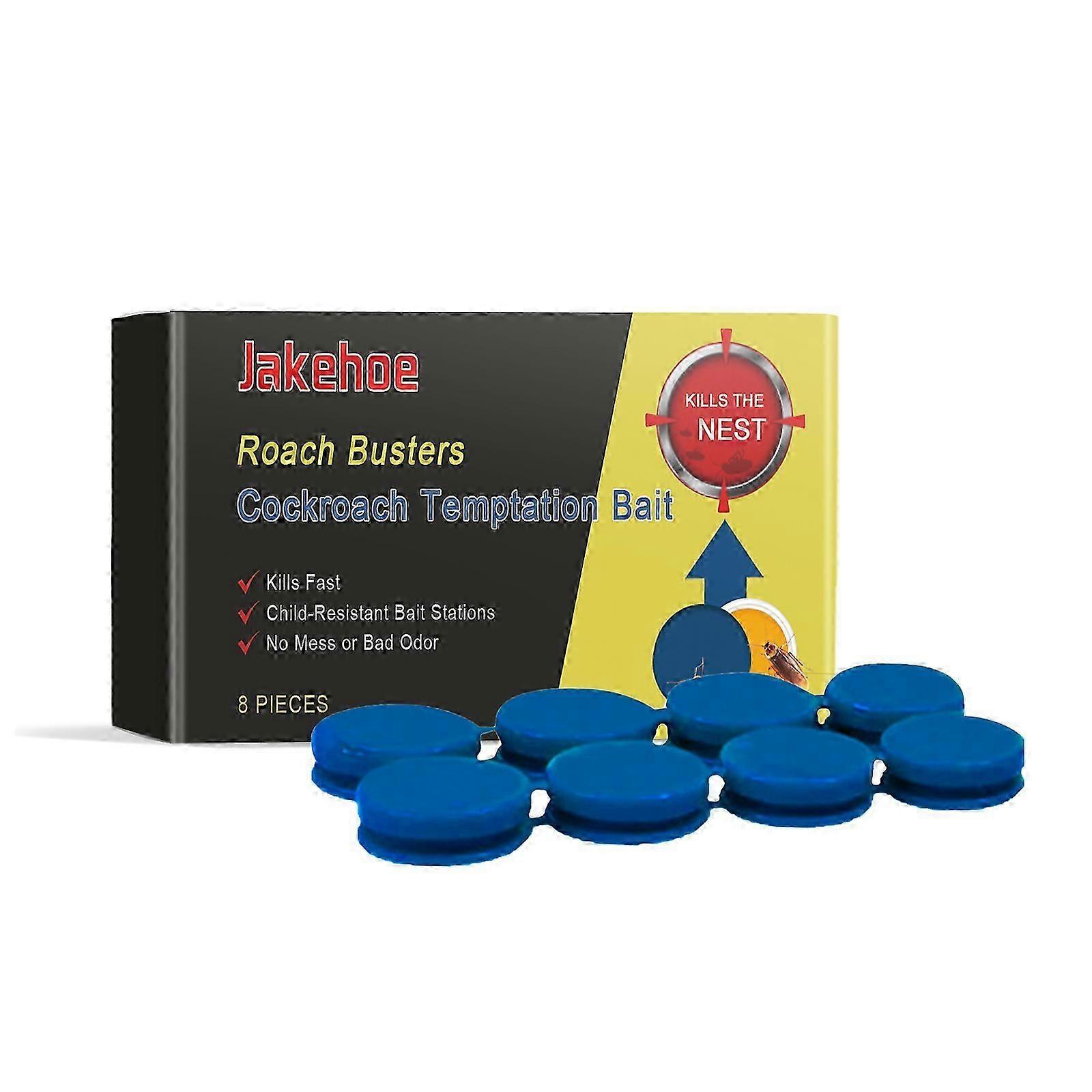 Jakehoe Cockroach Bait Station Cockroach Bait Station Ointment Bait Agent Household Cockroach Control Kitchen Cockroach Patch