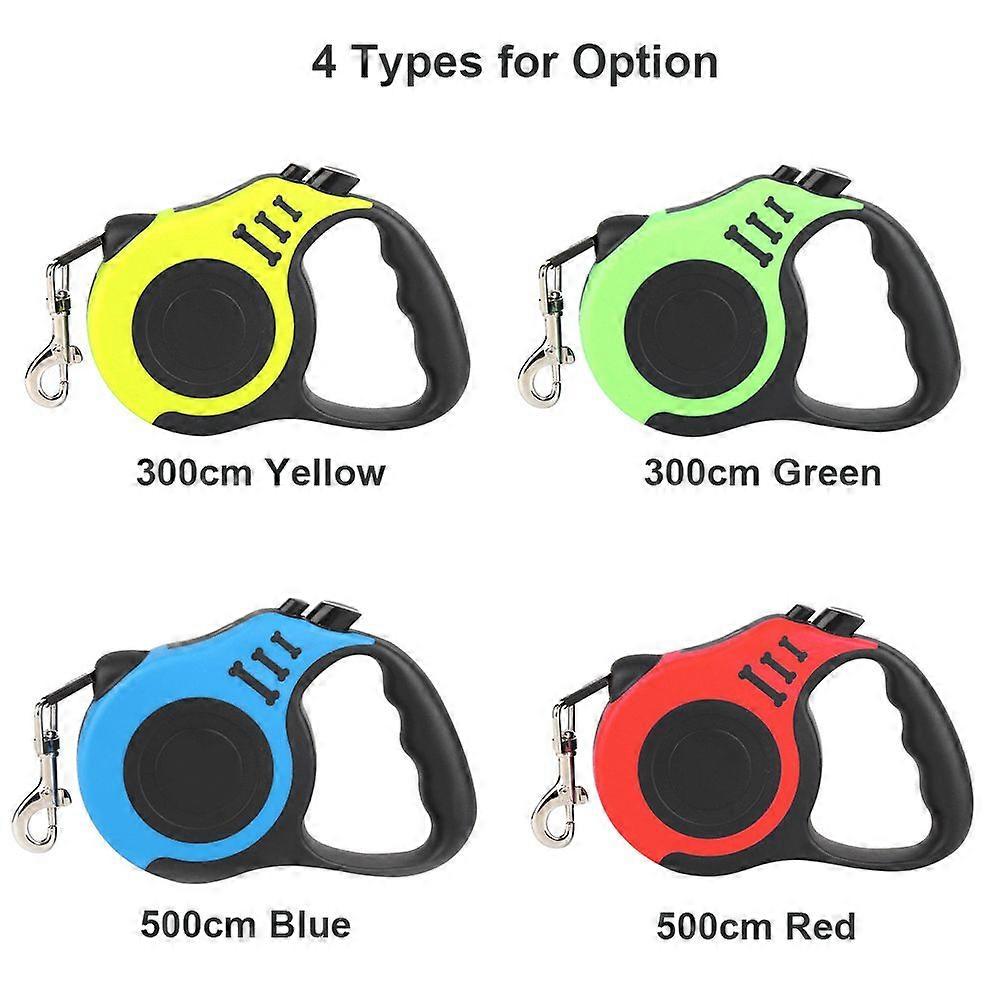Retractable Dog Leash Pet Walking Leash With Anti-slip Handle for Small and Medium Pets