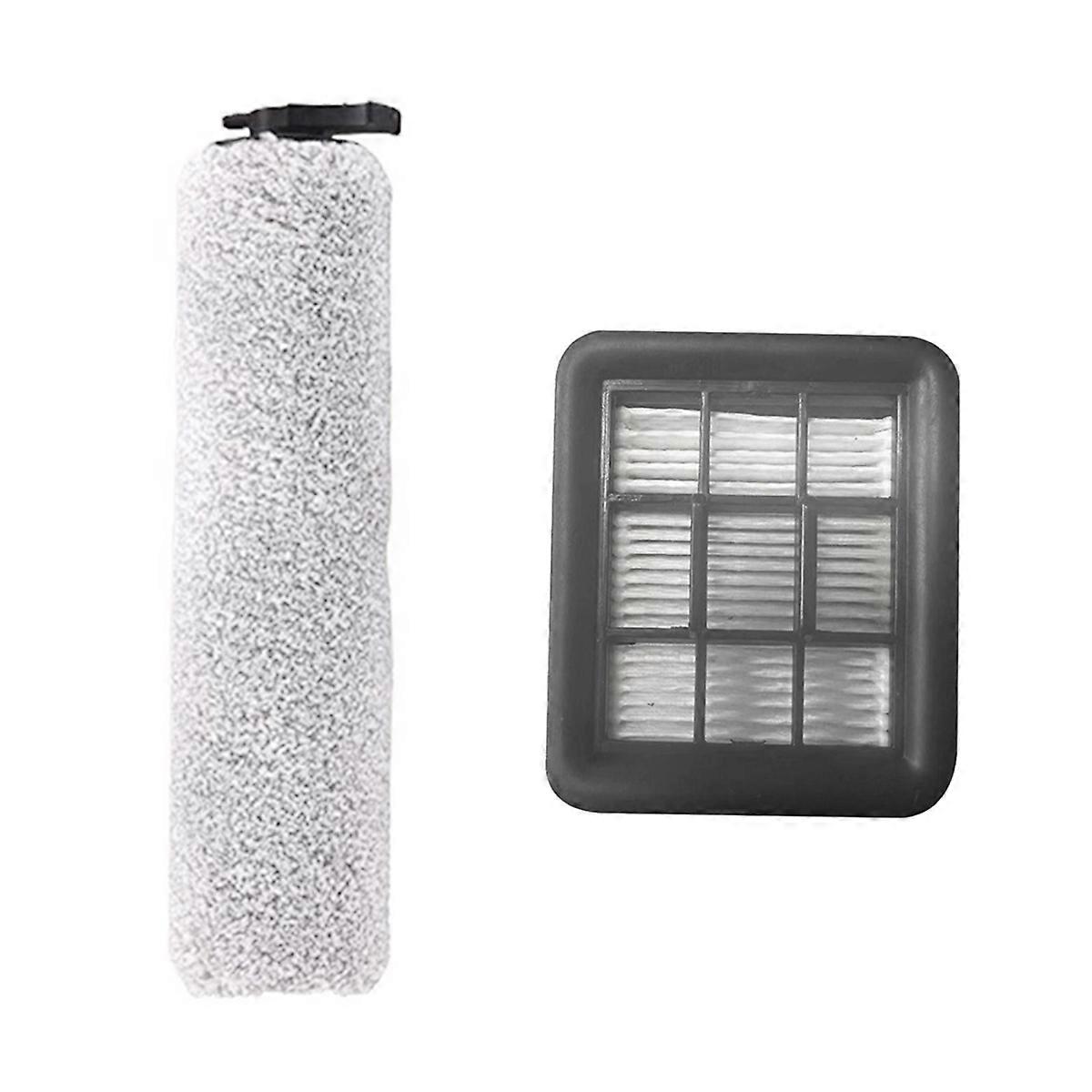 For W12 Floor Scrubber Replaceable Roller Brush, Roller, Filter & Filter Cotton
