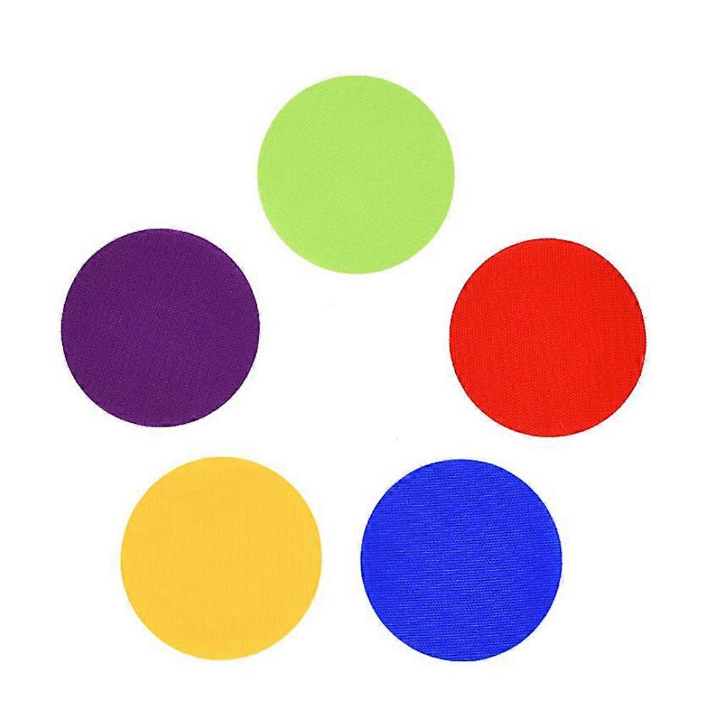 Carpet Markers 24Pcs Creative Round Shape Design Assorted Color Ideal For Carpet Positioning Applications In Home Settings