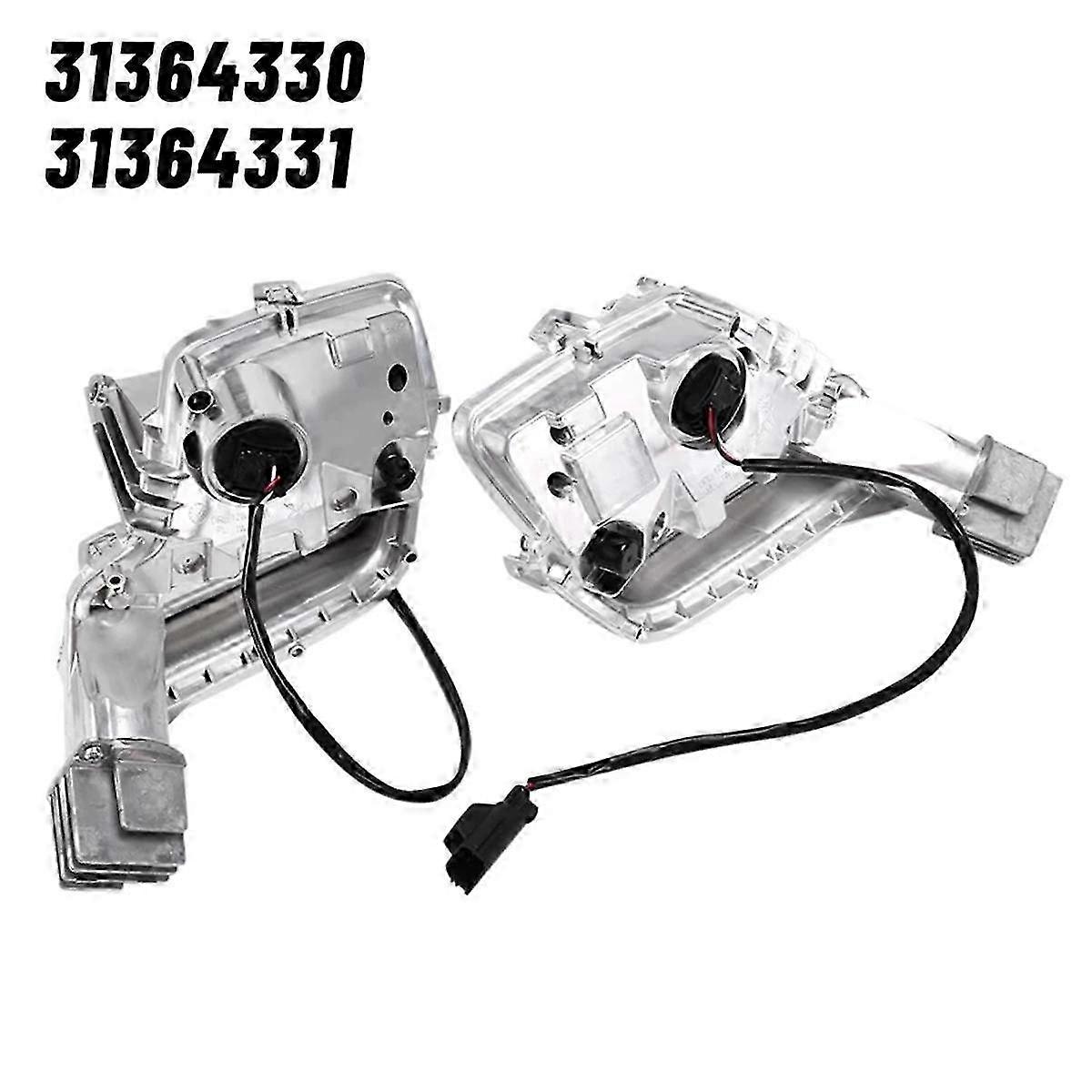 Front Bumper Fog Light Assembly Compatible with 2014-2018 SUV Models Daytime Running Lamp Replacement