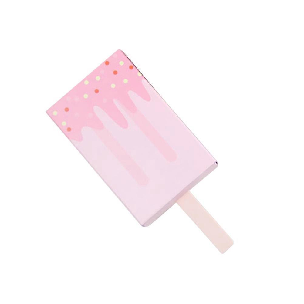 Ice Cream Packaging Box Paper Candy Wrap Drawer 10Pcs Pink