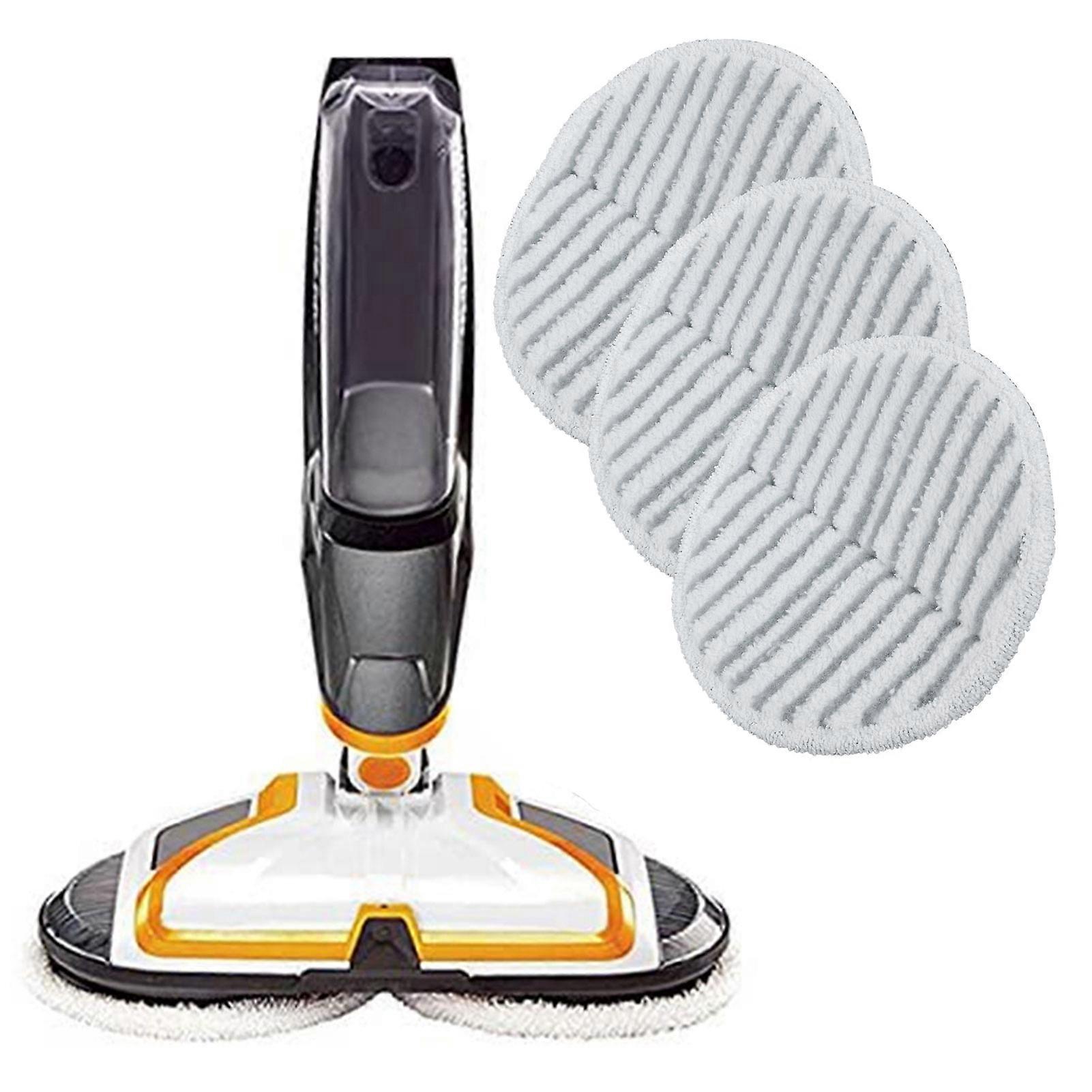 3PCS Reusable Microfiber Mop Pads for 2124/2039/2037/2039A Gray