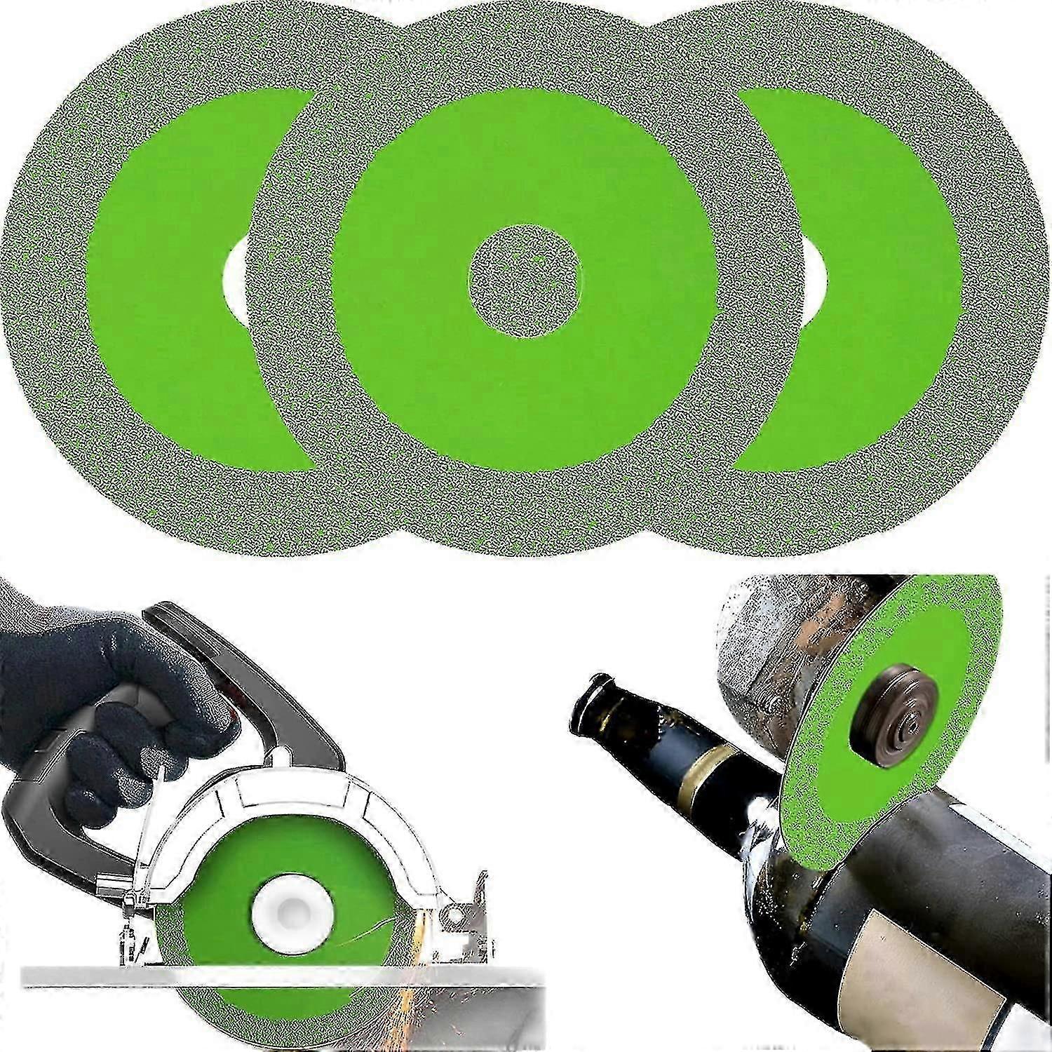 Thin cutting disc for angle grinder - glass ceramic saw blade wheel