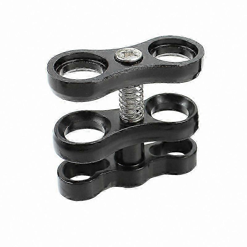 Underwater Camera Mounting Ball Clamp for Light Arm System, Black (1pc)