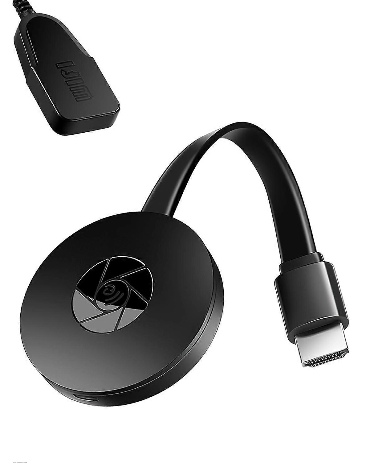 Wireless HDMI Dongle Display Adapter 4K Chrome Cast Plug And Play, Android iOS, WiFi Screen Mirroring, AirPlay Miracast