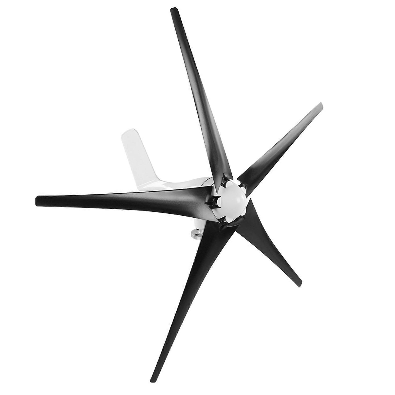 800W Small Wind Generator 5 Blades Power Parts Turbines Kit for Marine Home Charging