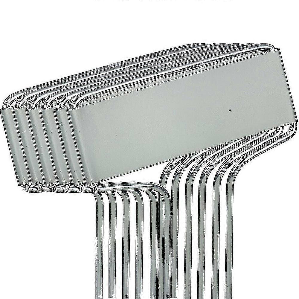 20 قطعة مجموعة علامات النبات علامات الحضانة حديقة تسميات عصا زراعة علامة معدنية