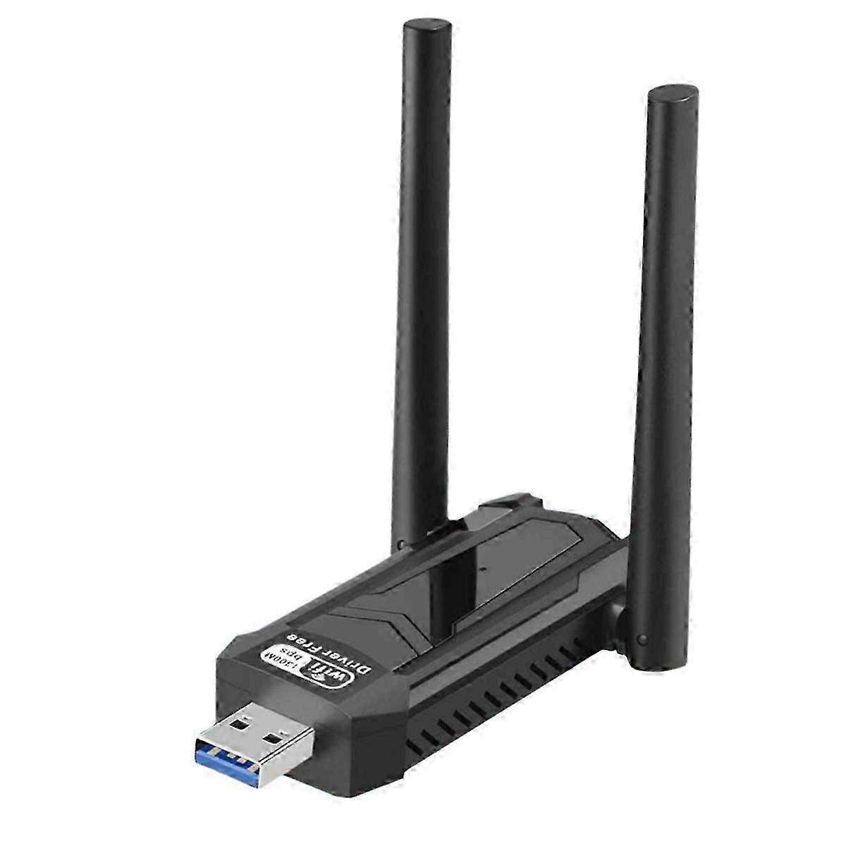 AC1300Mbps USB Bluetooth 5.4 Adapter Wireless WiFi Network Card Dual Band 2.4/5Ghz Dongle for PC La