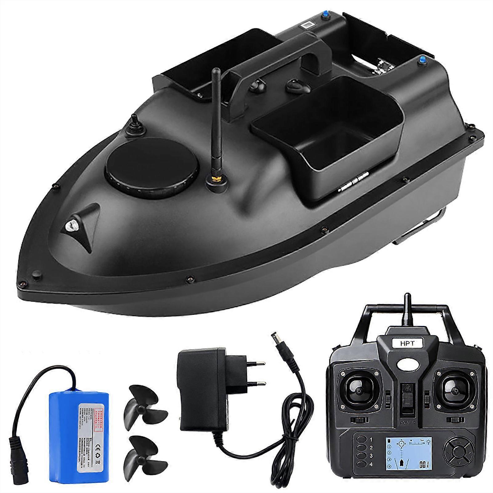 GPS Fishing Bait Boat with 3 Bait Containers Wireless Bait Boat with Automatic Return Function