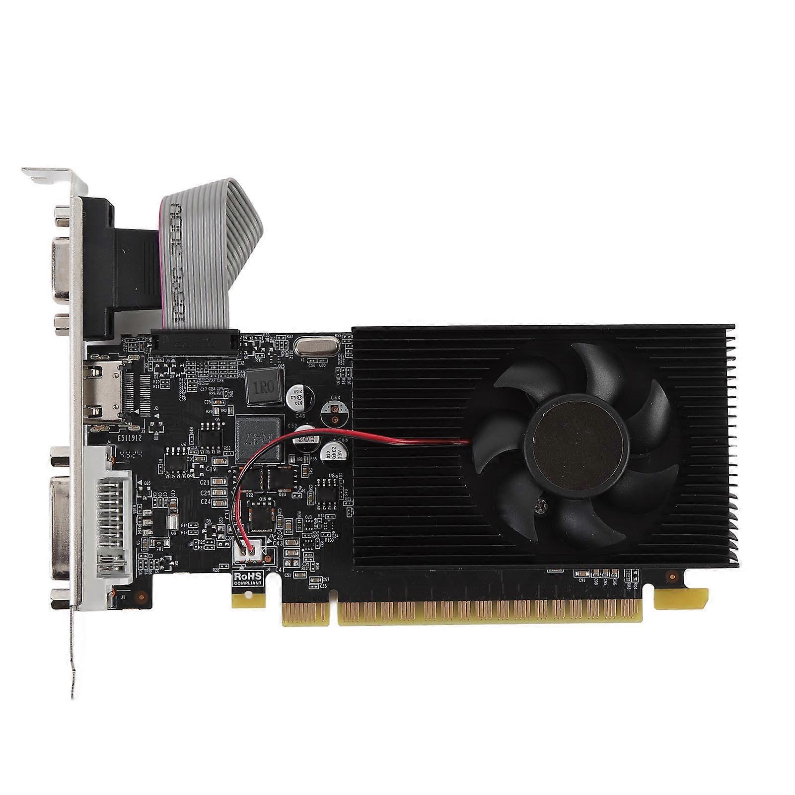 4GB DDR3 Graphics Card 128 Bit PCI Express 1.1 Video Card with VGA DVI HD Interface