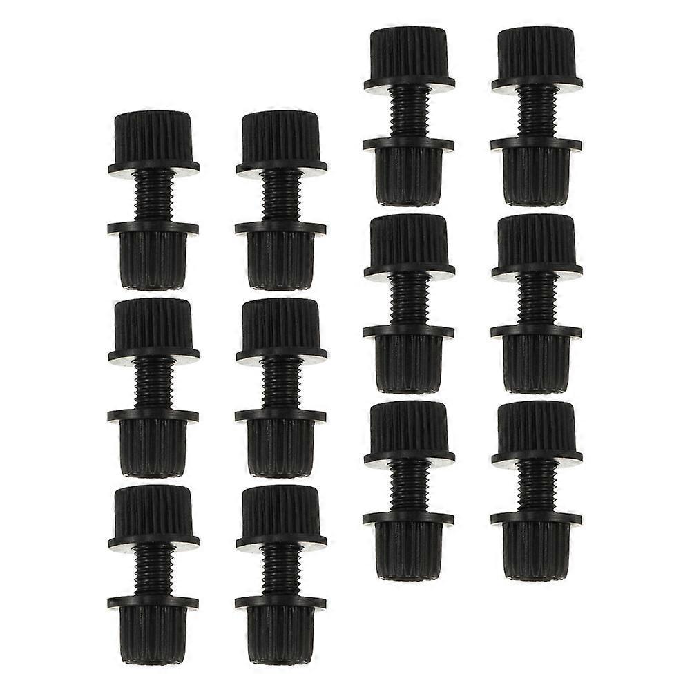 License Fastener Secure Mounting Weather Resistance Stable Protection Easy Installation 12Pcs