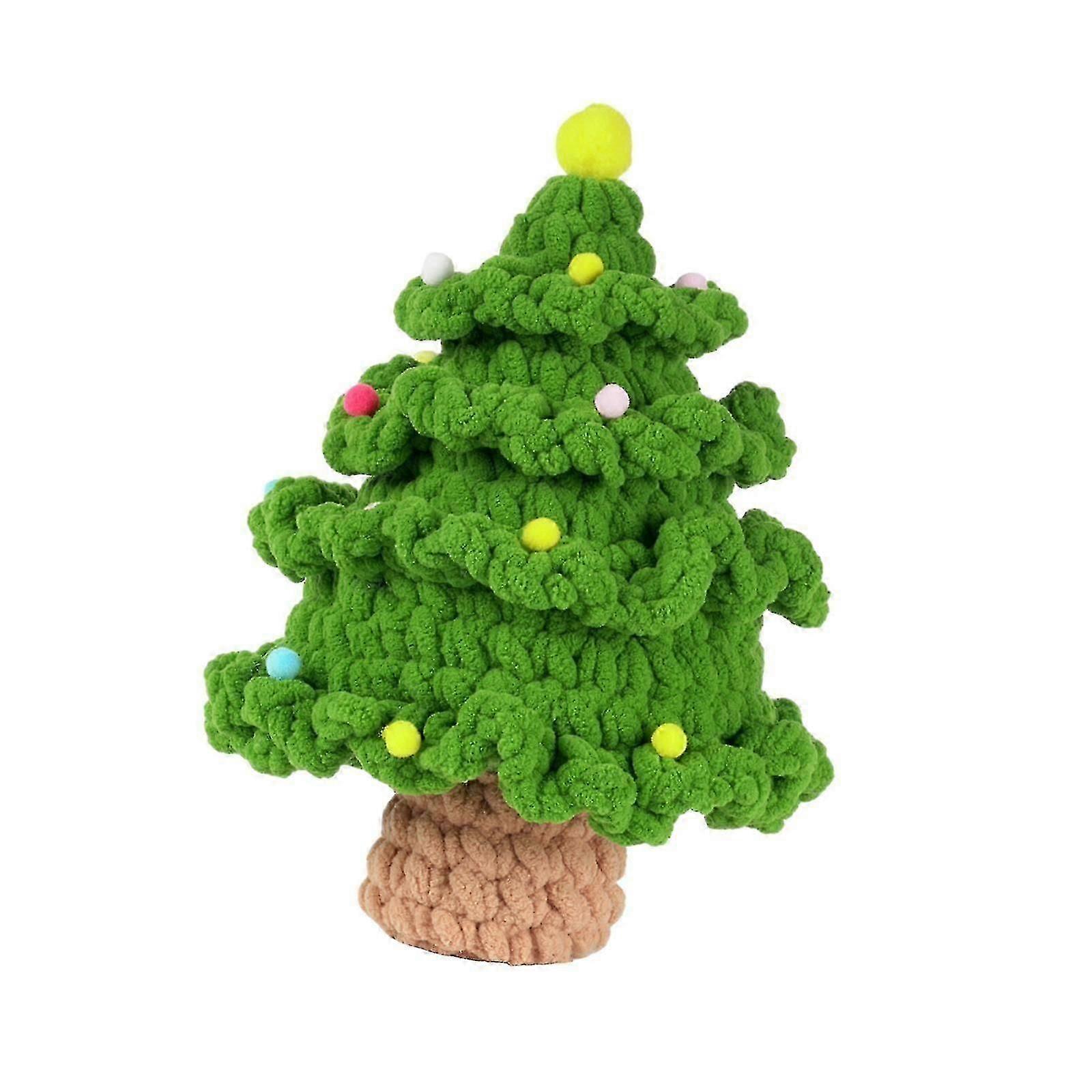 Christmas Crochet Kits Crocheting Craft Set Ornament for Porches Fireplac