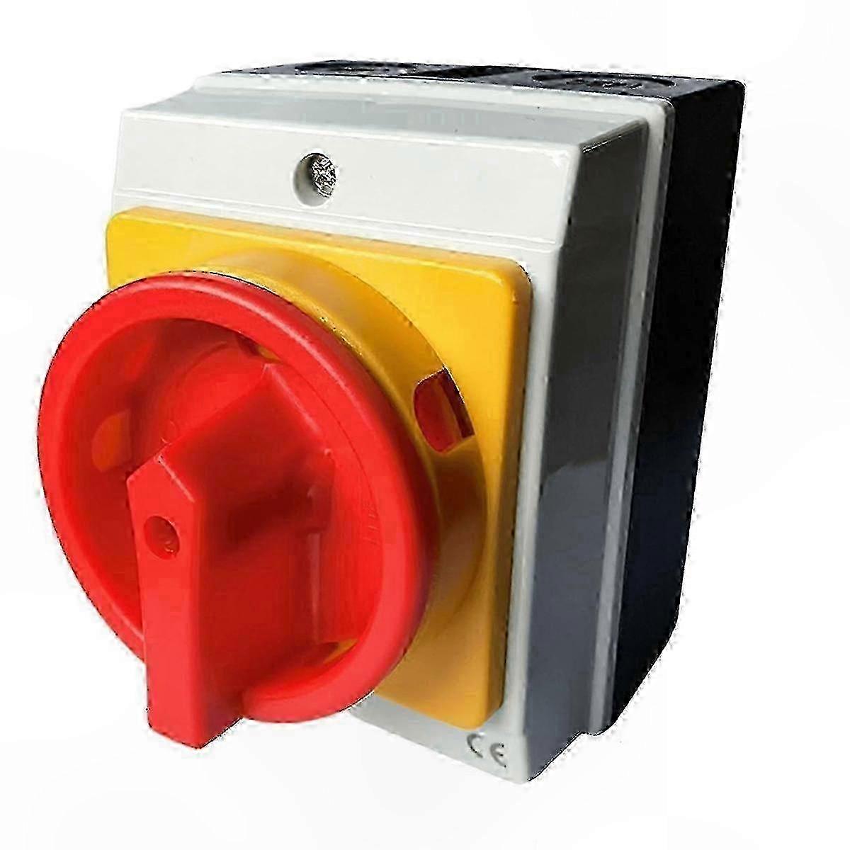 4-Pin Rotary Switch Main Circuit Breaker 25A Power Control Solution Edition 0923