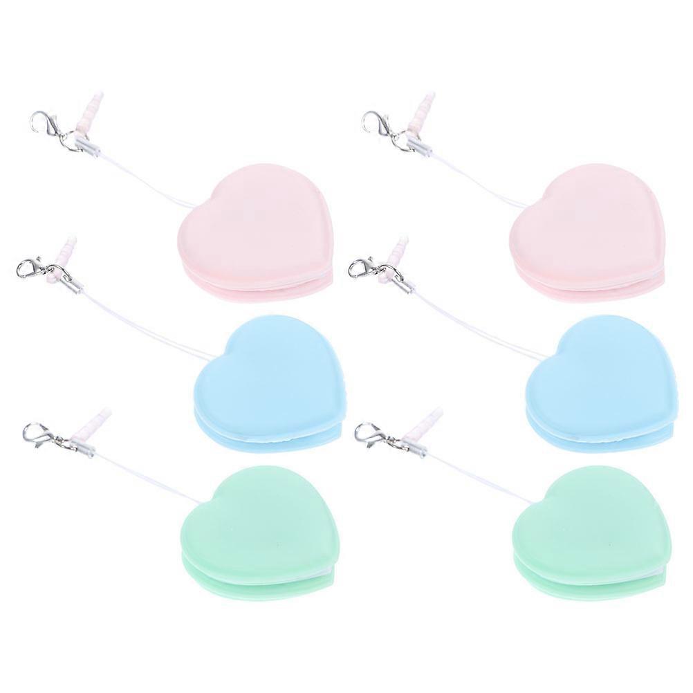 Phone Screen Wipes for Fingerprint Cleaning 6Pcs Assorted Colors