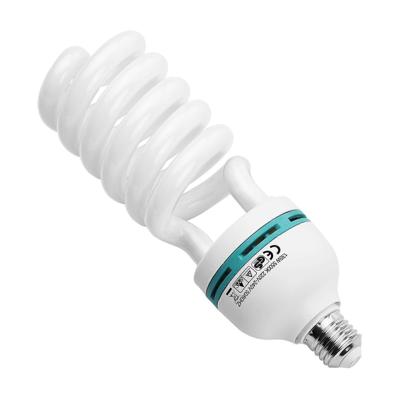 E27 220V 5500K 135W Photo Studio Bulb Video Light Photography Daylight Lamp