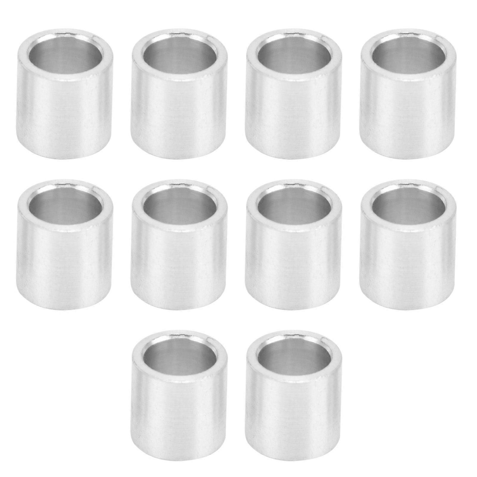 10pcs/Set Aluminum Alloy Spacer Round Gasket Interval Structure Support Fittings Outer Diameter 8mm