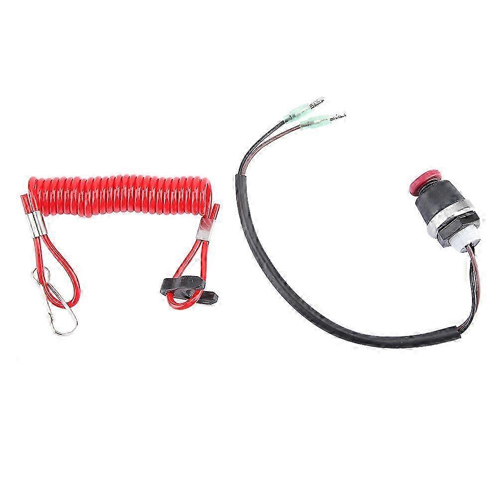 Outboard Engine Motor Kill Switch Safety Tether Cord for Marine Mercury Tohatsu Edition 0927