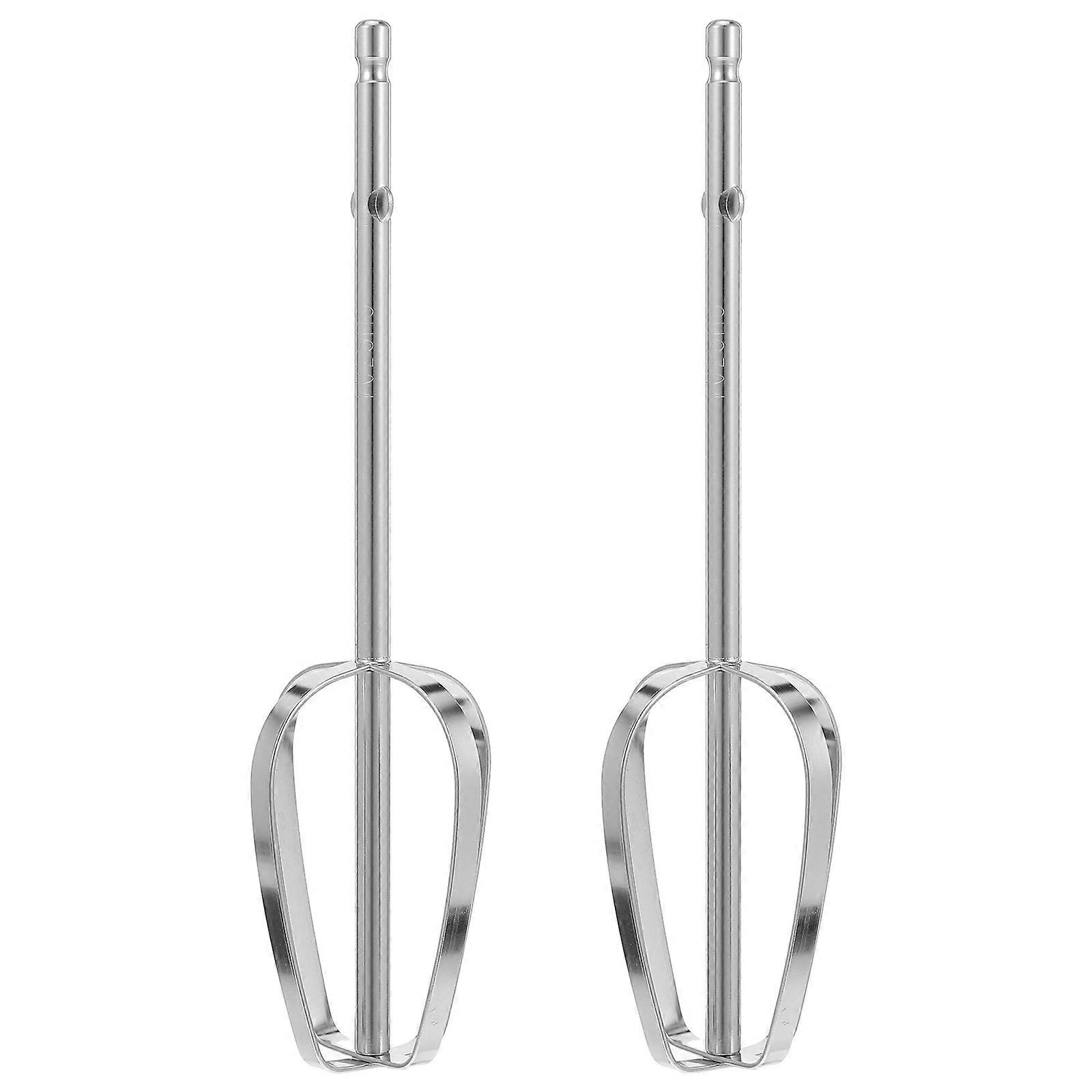 Silver Hand Mixer Beaters Attachments for Kitchen Use 8Pcs